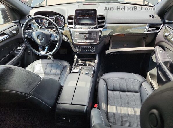 4JGDA5HB5GA731637 2016 MERCEDES-BENZ GLE Черный Вид панели приборов