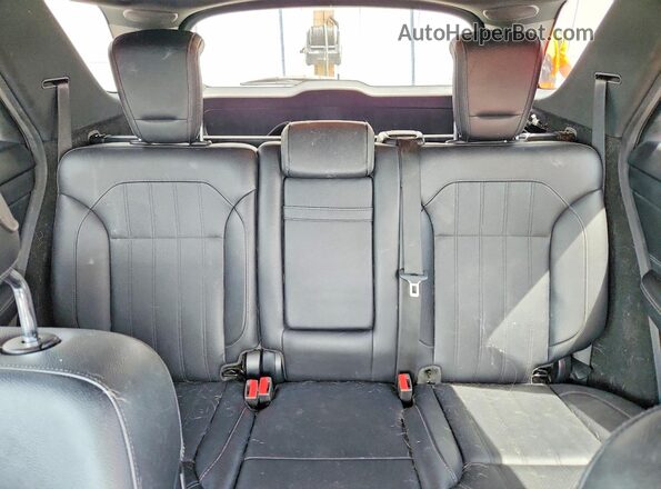 4JGDA5HB5GA731637 2016 MERCEDES-BENZ GLE Черный Вид задних сидений