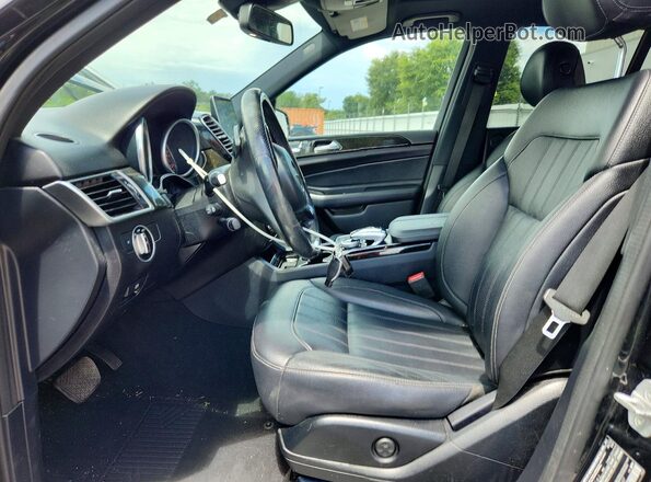 4JGDA5HB5GA731637 2016 MERCEDES-BENZ GLE Черный Вид салона спереди