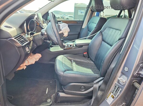4JGDA5HB5GA771958 2016 MERCEDES-BENZ GLE Silver Вид салону спереду