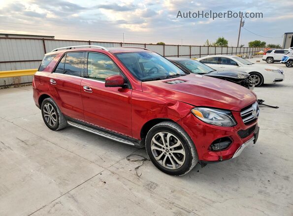 4JGDA5HB6GA643020 2016 MERCEDES-BENZ GLE Red Delantero derecho