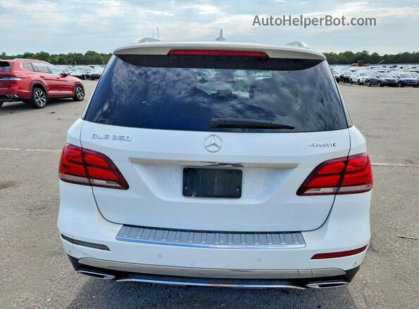 4JGDA5HB6HA914952 2017 MERCEDES-BENZ GLE White Vista trasera