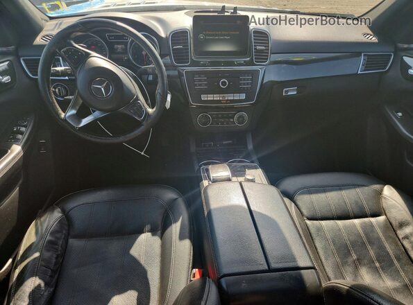4JGDA5HB6HA914952 2017 MERCEDES-BENZ GLE White Vista del salpicadero