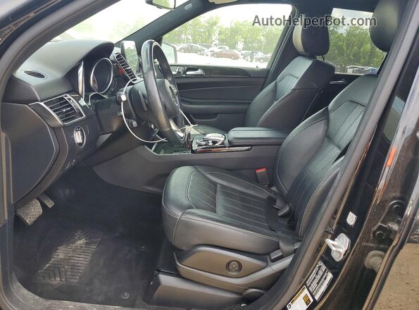 4JGDA5HB6HA916670 2017 MERCEDES-BENZ GLE Black Սալոնի դիմացի տեսք