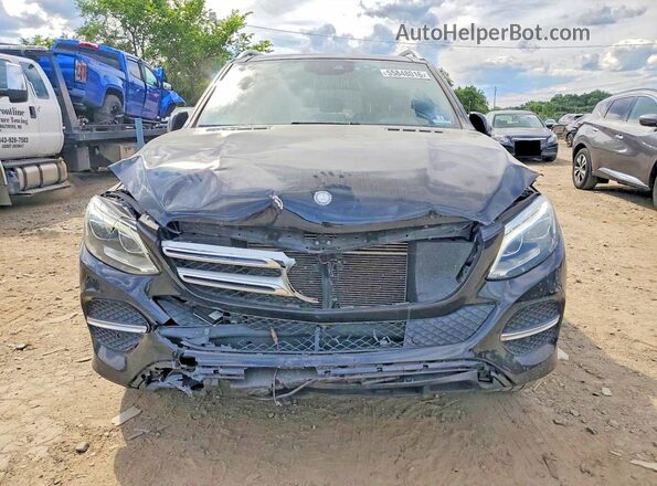 4JGDA5HB6HA916670 2017 MERCEDES-BENZ GLE Black Դիմացի տեսք