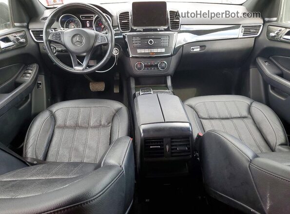 4JGDA5HB6HA916670 2017 MERCEDES-BENZ GLE Black Առջևի վահանակի տեսք