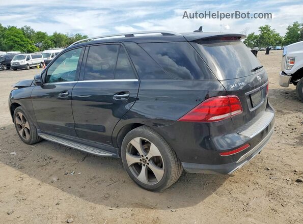 4JGDA5HB6HA916670 2017 MERCEDES-BENZ GLE Black Հետևի ձախ