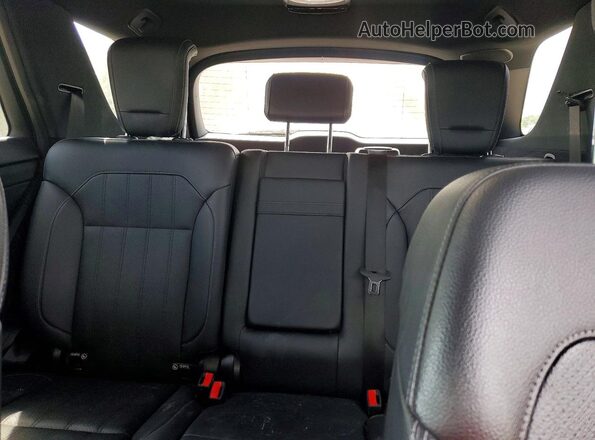 4JGDA5HB6HA916670 2017 MERCEDES-BENZ GLE Black Հետևի նստատեղերի տեսք