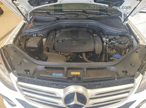 4JGDA5HB6JB051652 2018 MERCEDES-BENZ GLE White ძრავის განყოფილების ხედი