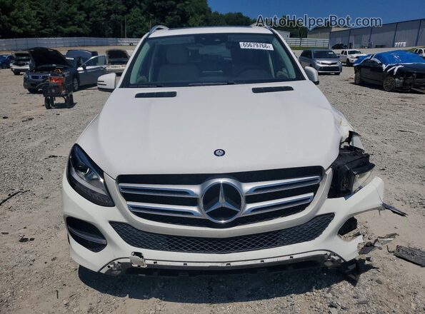 4JGDA5HB7HA896266 2017 MERCEDES-BENZ GLE White Դիմացի տեսք