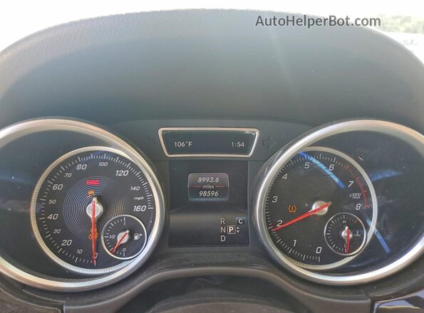 4JGDA5HB7HA896266 2017 MERCEDES-BENZ GLE White Սարքավորումների վահանակի տեսք