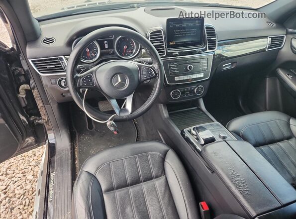 4JGDA5HB7HA945952 2017 MERCEDES-BENZ GLE Black Առջևի վահանակի տեսք