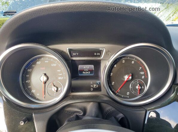 4JGDA5HB7HA982290 2017 MERCEDES-BENZ GLE Black Widok zestawu wskaźników