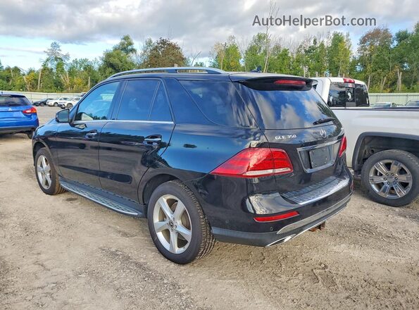 4JGDA5HB7HA982290 2017 MERCEDES-BENZ GLE Black Tył lewy