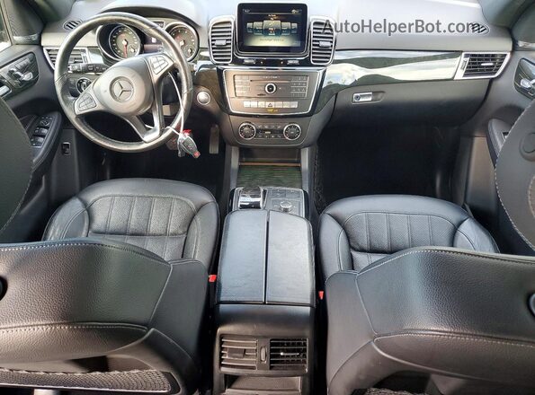 4JGDA5HB7HA982290 2017 MERCEDES-BENZ GLE Black Widok deski rozdzielczej