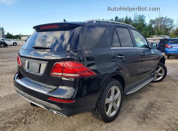 4JGDA5HB7HA982290 2017 MERCEDES-BENZ GLE Black Tył prawy