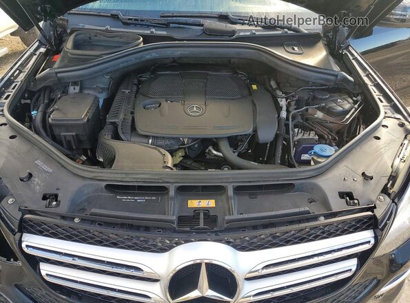 4JGDA5HB7HA982290 2017 MERCEDES-BENZ GLE Black Widok komory silnika