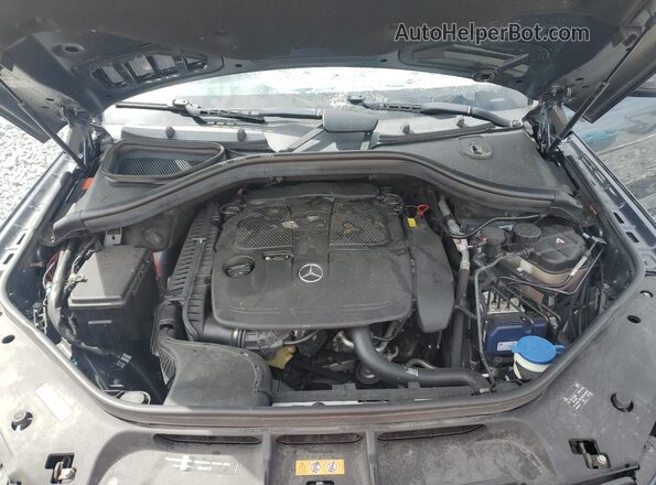 4JGDA5HB8GA724553 2016 MERCEDES-BENZ GLE Gray Widok komory silnika