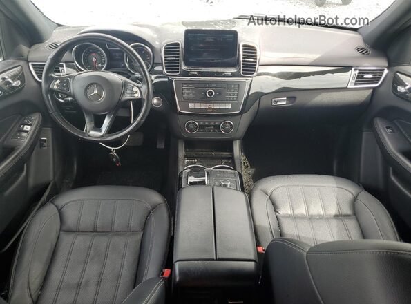 4JGDA5HB8GA724553 2016 MERCEDES-BENZ GLE Gray Widok deski rozdzielczej