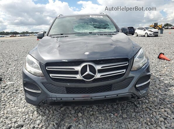 4JGDA5HB8GA724553 2016 MERCEDES-BENZ GLE Gray Widok z przodu