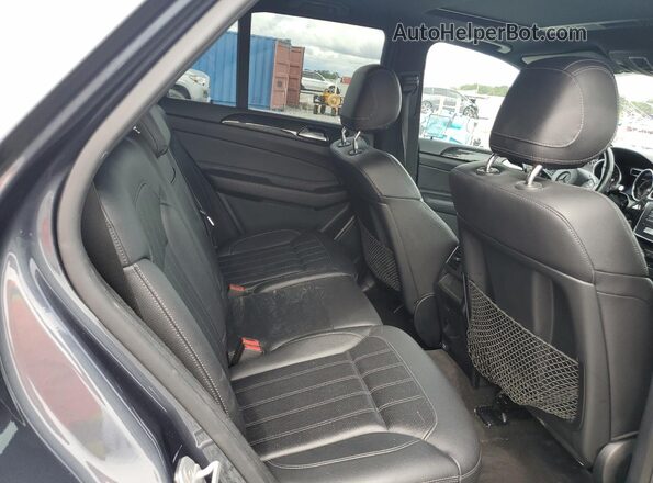 4JGDA5HB8GA724553 2016 MERCEDES-BENZ GLE Gray Widok wnętrza z tyłu