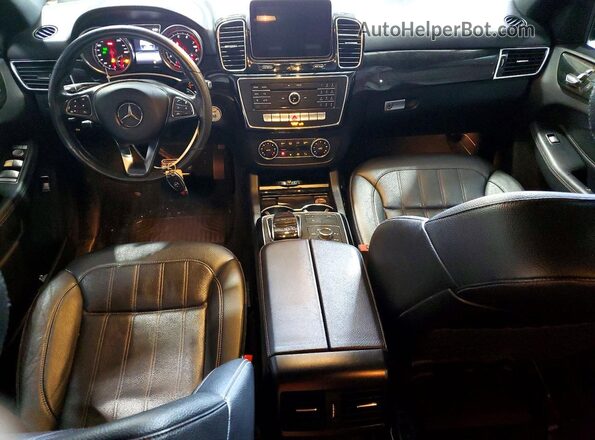 4JGDA5HB8GA734046 2016 MERCEDES-BENZ GLE Black Dashboard view