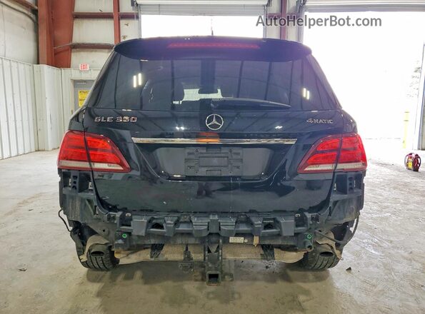 4JGDA5HB8GA734046 2016 MERCEDES-BENZ GLE Black Rear view