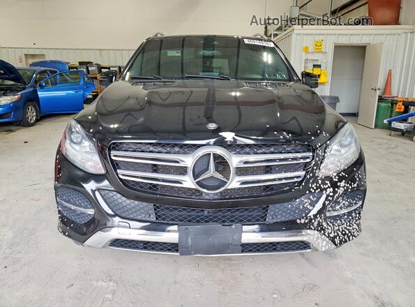 4JGDA5HB8GA734046 2016 MERCEDES-BENZ GLE Black Front view