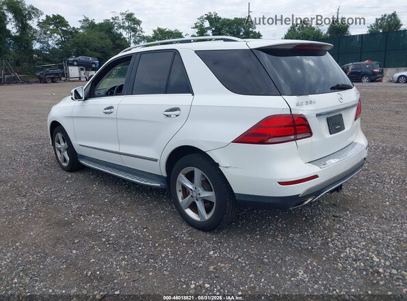 4JGDA5HB8GA776197 2016 MERCEDES-BENZ GLE 350 White Tył lewy