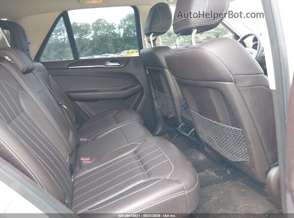 4JGDA5HB8GA776197 2016 MERCEDES-BENZ GLE 350 White Widok naklejki z numerem VIN
