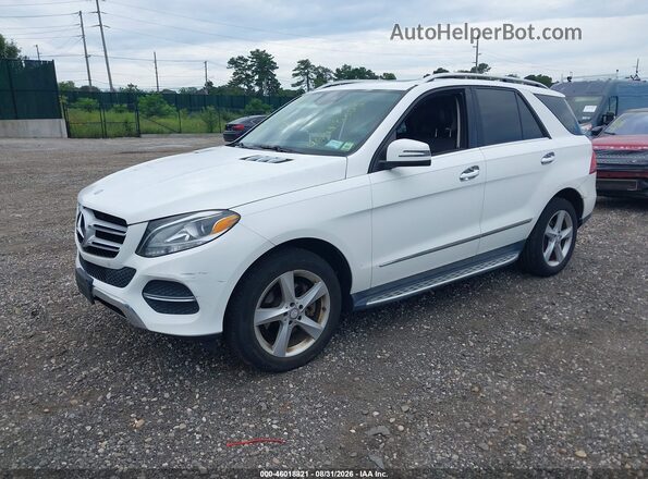 4JGDA5HB8GA776197 2016 MERCEDES-BENZ GLE 350 White Przód lewy