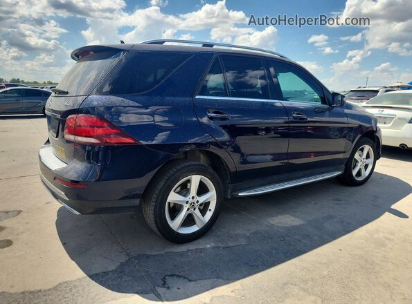 4JGDA5HB8HA933180 2017 MERCEDES-BENZ GLE Blue Trasero derecho