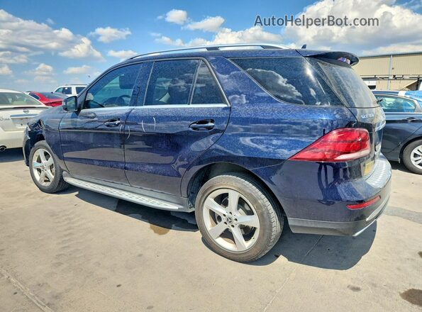 4JGDA5HB8HA933180 2017 MERCEDES-BENZ GLE Blue Trasero izquierdo