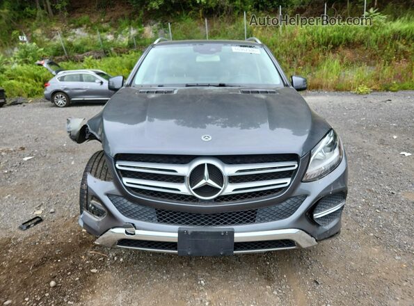 4JGDA5HB8JB028096 2018 MERCEDES-BENZ GLE Серый Вид спереди
