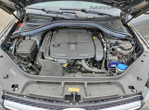 4JGDA5HB8JB028096 2018 MERCEDES-BENZ GLE Серый Вид подкапотного пространства