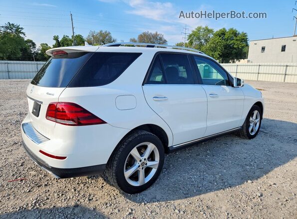 4JGDA5HB9JB177181 2018 MERCEDES-BENZ GLE White Trasero derecho