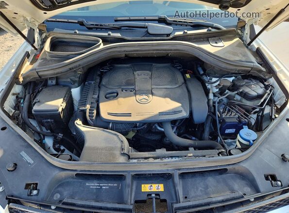 4JGDA5HB9JB177181 2018 MERCEDES-BENZ GLE White Vista del compartimento del motor