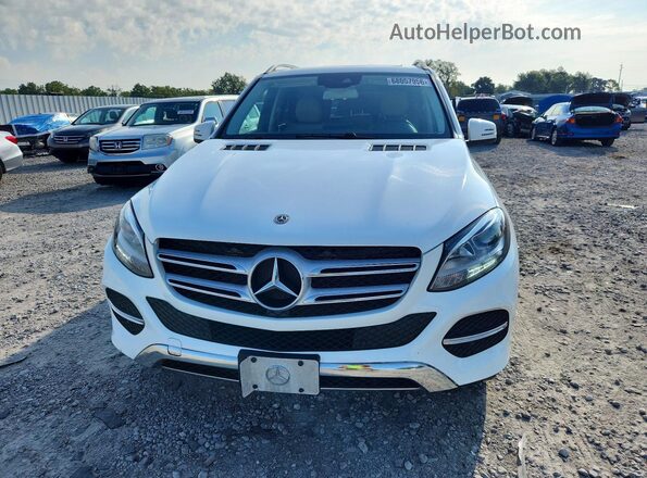 4JGDA5HB9JB177181 2018 MERCEDES-BENZ GLE White Vista frontal