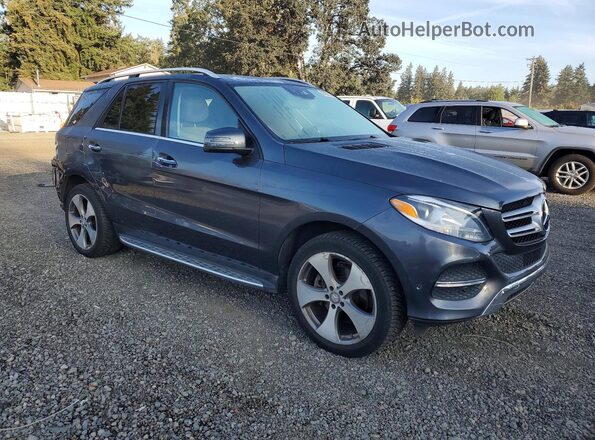 4JGDA5HBXGA757182 2016 MERCEDES-BENZ GLE Gray Przód prawy