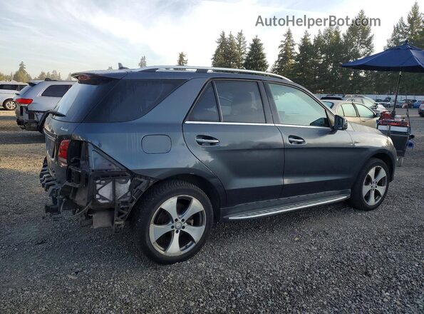 4JGDA5HBXGA757182 2016 MERCEDES-BENZ GLE Gray Tył prawy
