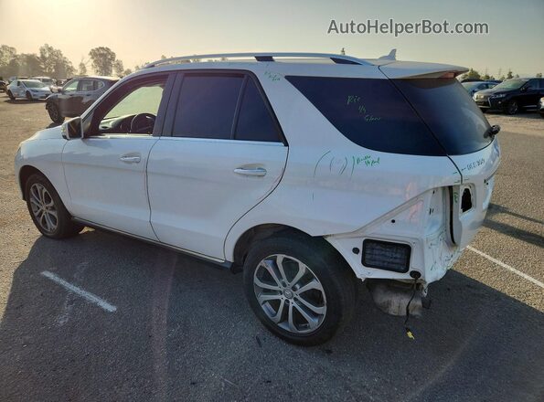 4JGDA5JB2GA675506 2016 MERCEDES-BENZ GLE White Задня ліва чверть