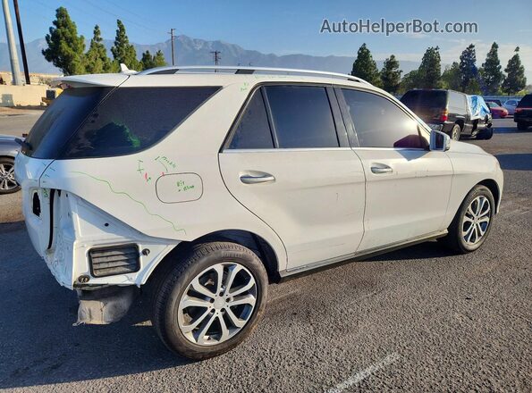 4JGDA5JB2GA675506 2016 MERCEDES-BENZ GLE White Задня права чверть