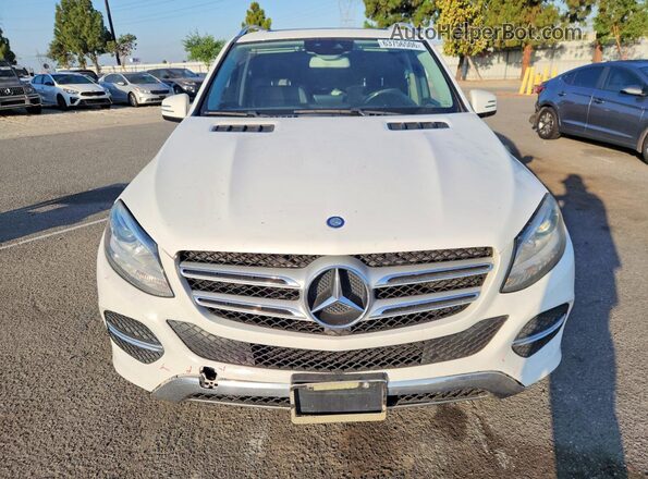 4JGDA5JB2GA675506 2016 MERCEDES-BENZ GLE White Вид спереду
