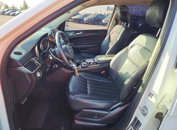 4JGDA5JB2GA675506 2016 MERCEDES-BENZ GLE White Вид салону спереду