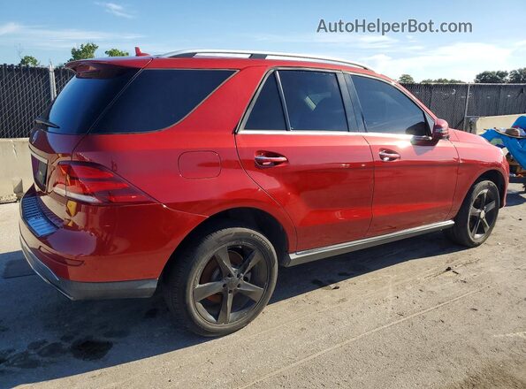 4JGDA5JB2GA786752 2016 MERCEDES-BENZ GLE Red Rear right