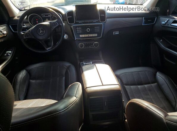 4JGDA5JB2GA786752 2016 MERCEDES-BENZ GLE Red Dashboard view