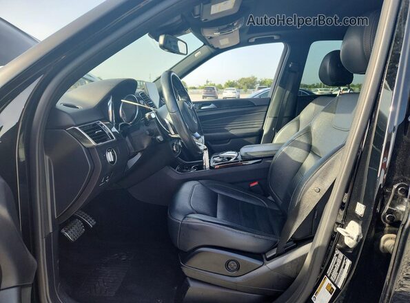 4JGDA5JB2JB039332 2018 MERCEDES-BENZ GLE Black Vista interior delantera