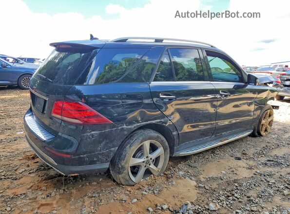 4JGDA5JB3JB026671 2018 MERCEDES-BENZ GLE Black Задня права чверть