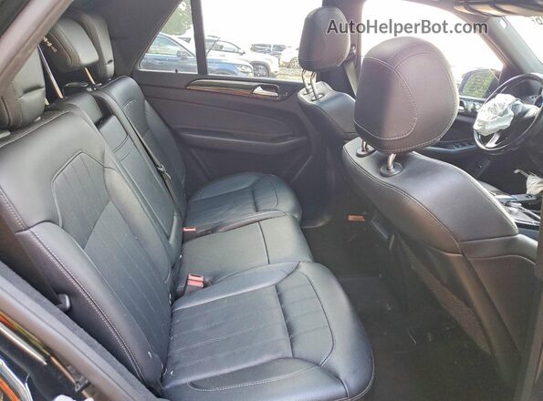 4JGDA5JB3JB026671 2018 MERCEDES-BENZ GLE Black Вид задньої частини салону