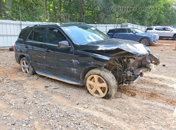4JGDA5JB3JB026671 2018 MERCEDES-BENZ GLE Black Передня права чверть